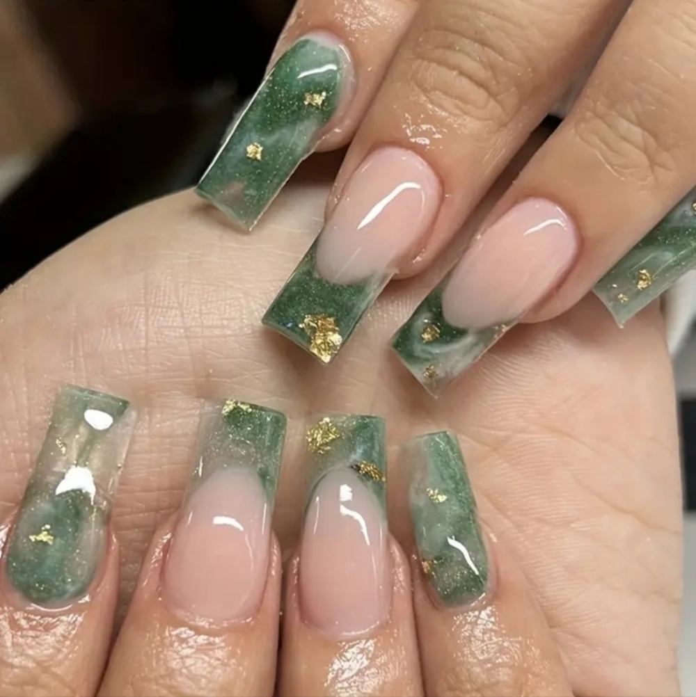 24 Pieces Fake Press On Nails